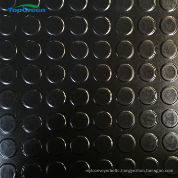 anti slip rubber stud mat coin rubber mat